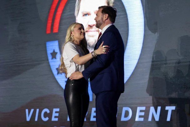 Erika Kirk opens up about viral JD Vance hug, says ‘my love language is touch’