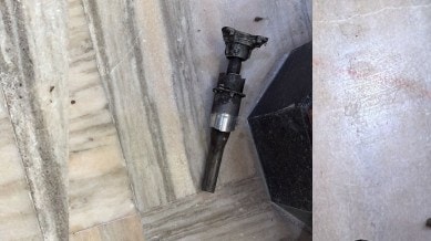 ‘A boom, damaged cars, body parts’: People inside temple recount horror