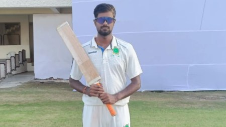 In the Ranji Trophy game against Arunachal Pradesh, Meghalaya's Akash Kumar Choudhary hit eight sixes in a row to script history. (PHOTO: Akash Kumar Choudhary)