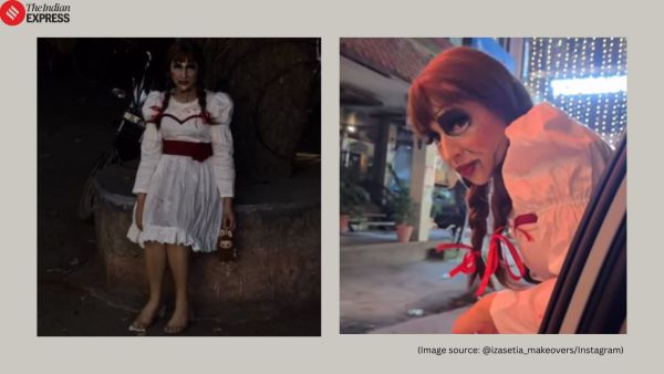 Annabelle on Delhi Street Halloween