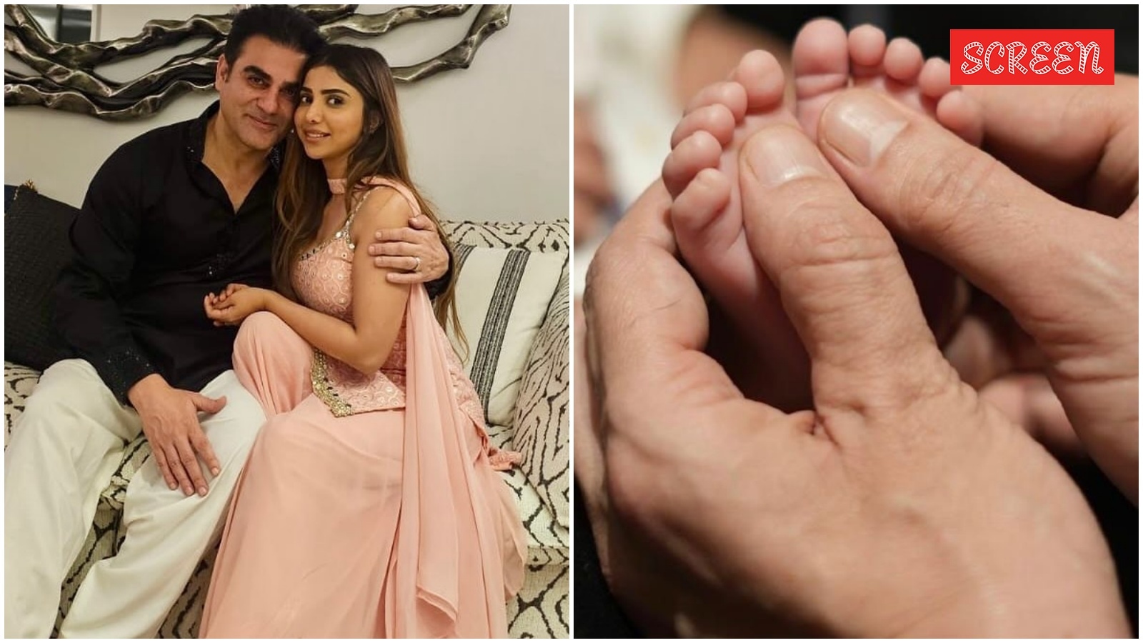 Arbaaz Khan and wife Sshura Khan share first glimpses of daughter Sipaara: ‘The biggest part of our heart’