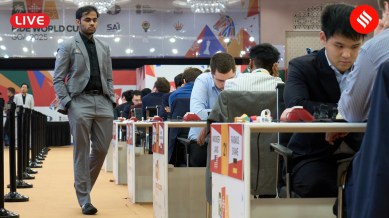 FIDE Chess World Cup 2025 Round 3 Game 1 LIVE Updates: Follow Indians in action in Goa. (PHOTO: FIDE/Michal Walusza)