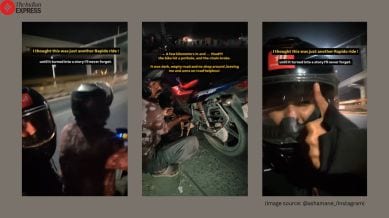 Bengaluru woman praises Rapido rider