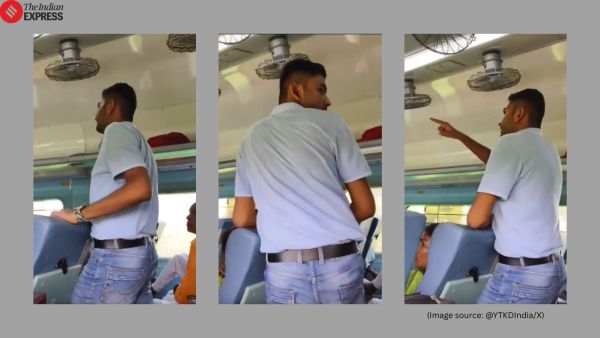 Bihar youth requests train passengers to stop littering