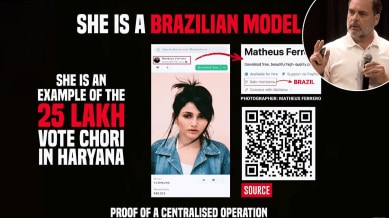 Brazilian Model Rahul Gandhi