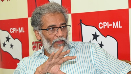 Dipankar Bhattacharya, Dipankar Bhattacharya interview, Dipankar Bhattacharya on bihar election results, NDA landslide victory, NDA victory, Narendra Modi, bihar election results, bihar elections, Bihar Assembly polls, Bihar Assembly elections, Gujarat BJP, Tejashwi Prasad Yadav, Chirag Paswan, Indian express news, current affairs