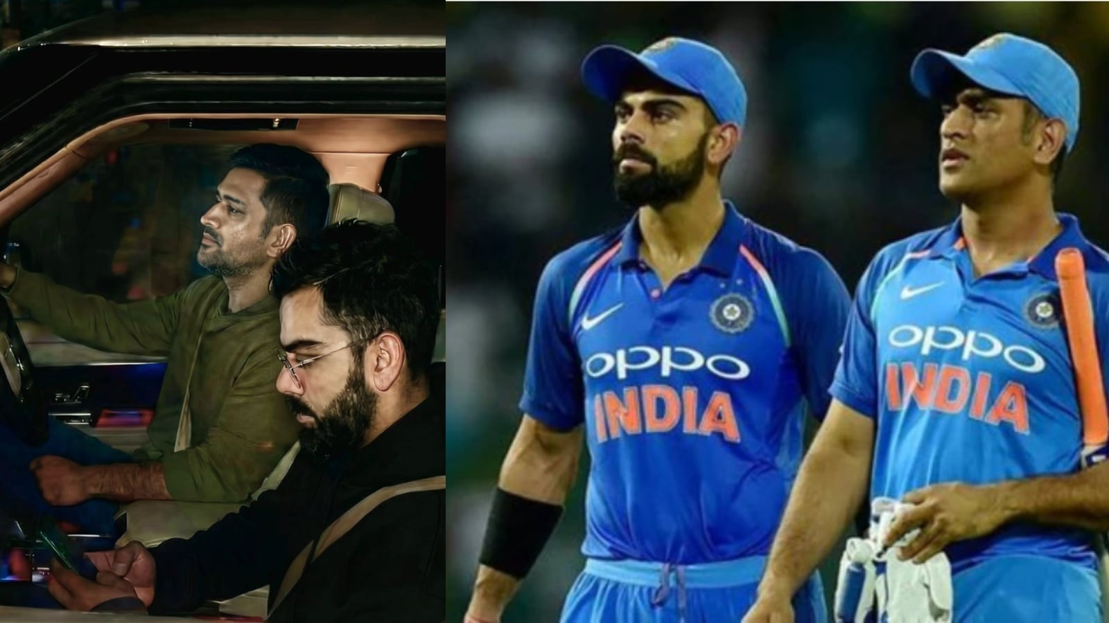 MS dhoni Virat Kohli