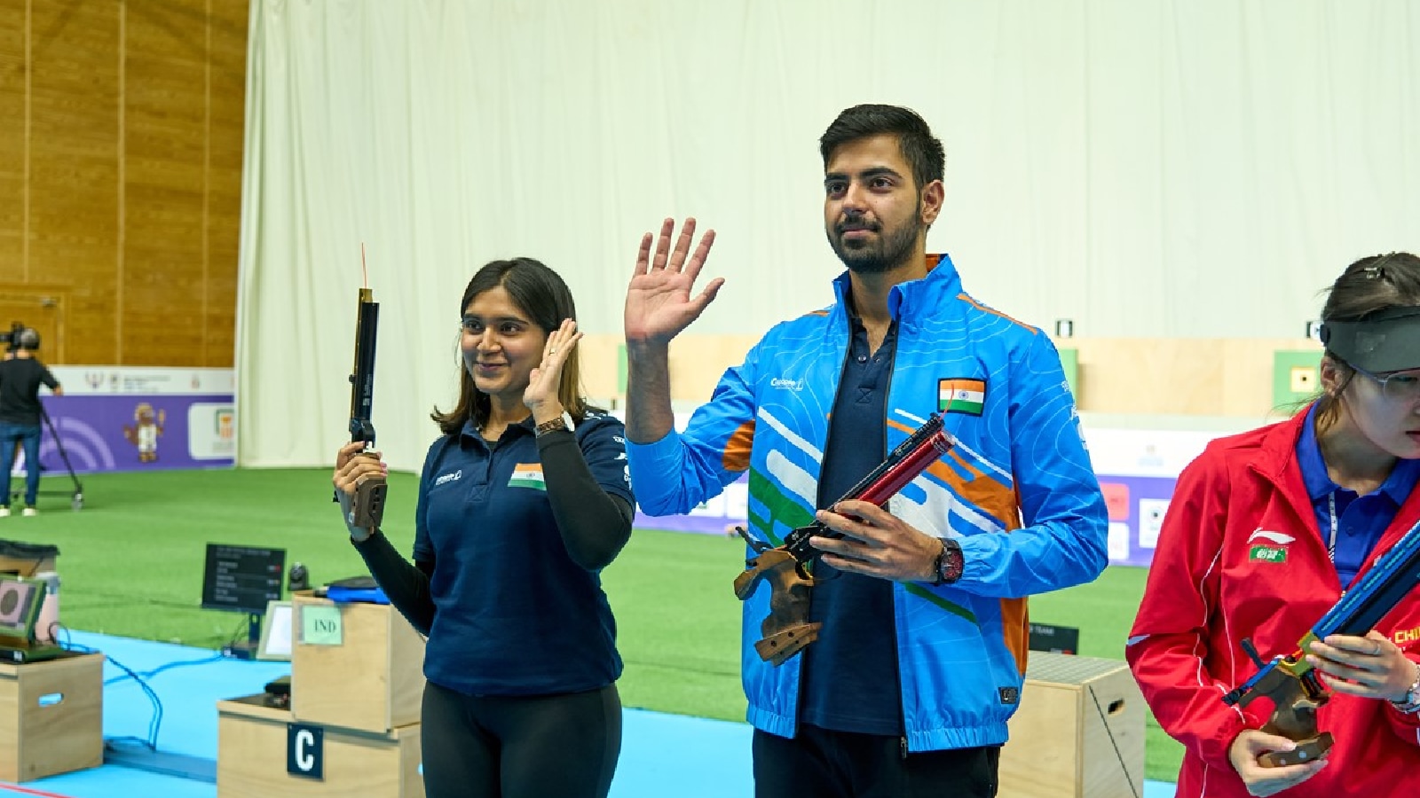Shooting World Championships: Aishwary Pratap Singh Tomar, Esha Singh-Samrat Rana miss gold by a whisker
