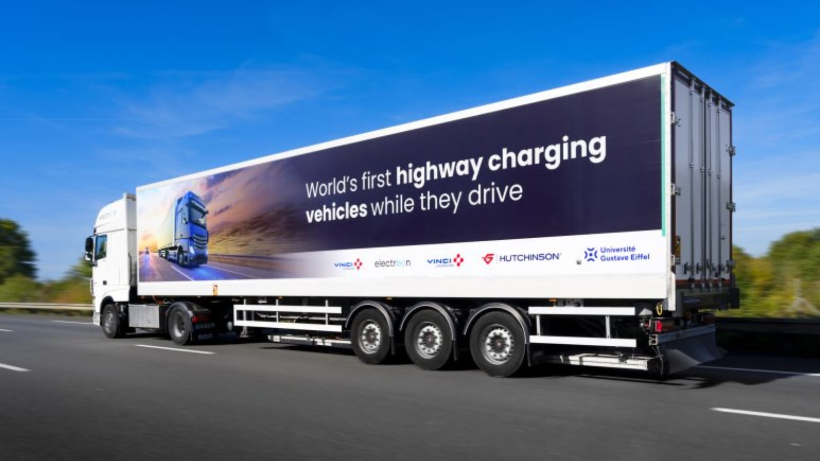 France switches on world’s first road that wirelessly charges EVs on the go