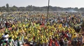 SKM Farmers protest chandigarh