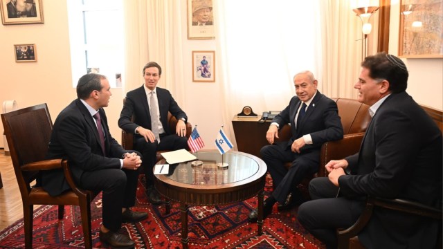 Decision on trapped Hamas fighters to be made in collaboration with US, says Israel after Kushner-Netanyahu meeting