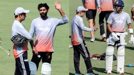 Gambhir India India practice session Gautam Gambhir South Africa