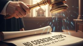 The court said that the expressions “coercive measures” and “coercive steps” derive their meaning and import from the context and the nature of the proceedings in which they are used.