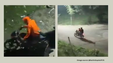 The incident took place on Tuesday at Sahil Lawn on Badnera Road, Deputy Commissioner of Police Ganesh Shinde said