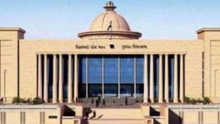 Santhosh is on a visit to Gujarat to hold meetings with party workers on the ongoing Special Intensive Revision of the electoral rolls.