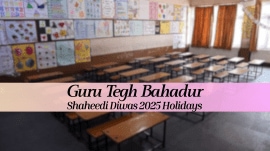 Guru Tegh Bahadur Martyrdom Day 2025- Schools across Delhi NCR shut (Express Photo)