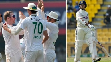 Simon Harmer Yashasvi Jaiswal wicket