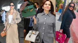 Celebrities flaunt the Birkin bag