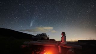 The upcoming month and the following year 2026 will have a lot of stargazing events lined up, from a supermoon to planet sighting. (Image: freepik)