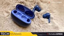 The Buds3 Pro+ offers rich playback, versatile enough to amp up the bass when needed and give you access to details that often get suppressed on earphones that don’t have that range. (Image: The Indian Express/ Nandagopal Rajan)