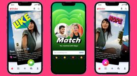 The company is also integrating AI in other areas, such as an LLM-powered system that prompts users, "Are you sure?" before sending potentially inappropriate messages. (Image: TInder)