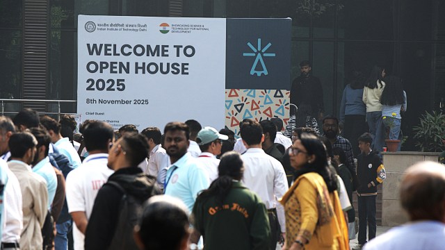 IIT Delhi Open House featured over 200 scientific papers, live demonstrations across 20 laboratories (Express Photo)