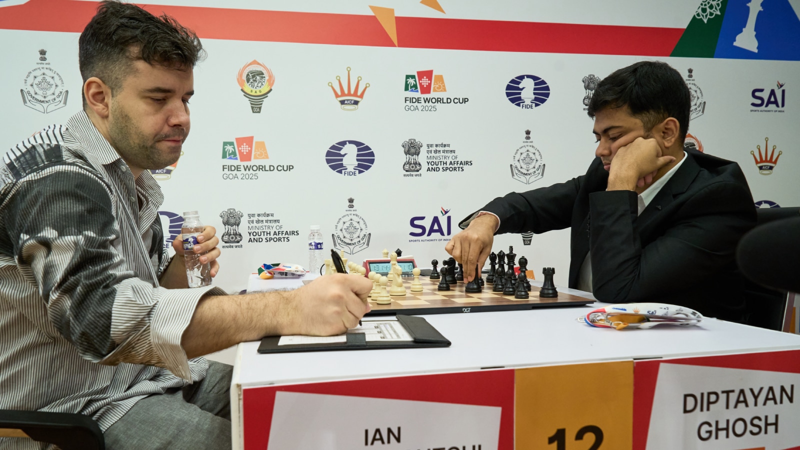 FIDE Chess World Cup 2025: Diptayan Ghosh upsets two-time Candidates winner Ian Nepomniachtchi in Round 2