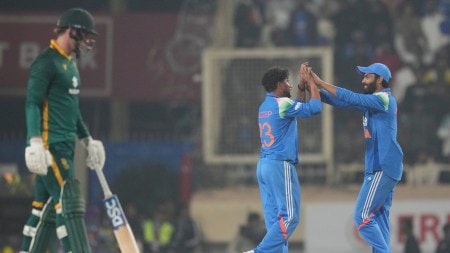 India beat South Africa in the first ODI in Ranchi. (PHOTO: AP)