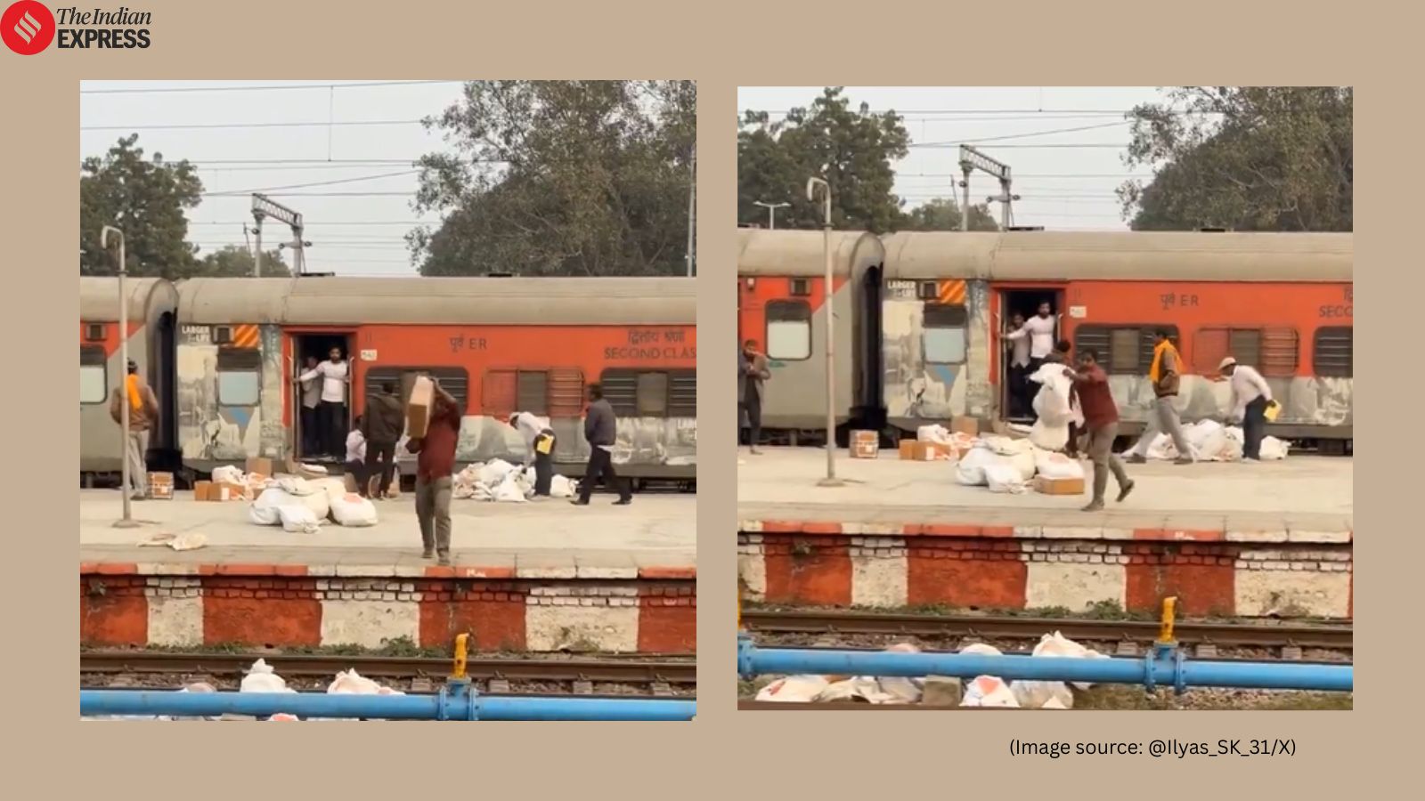 India Post orders probe after viral video shows staff tossing mailbags on Pratapgarh railway tracks