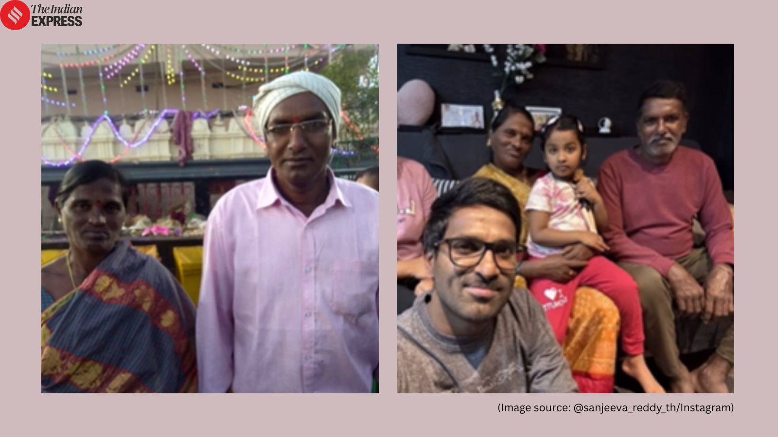 Telangana Parents Experience First Flight, Visit Son in UK