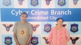 Ahmedabad City Cybercrime Police, Bhura Munja Jadeja, Motilal Oswal company, Motilal Oswal company scam, Hiralba Jadeja, gola vendor, Ahmedabad news, Gujarat news, Indian express, current affairs