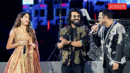 Janhvi Kapoor and Ram Charan join AR Rahman Hyderabad concert