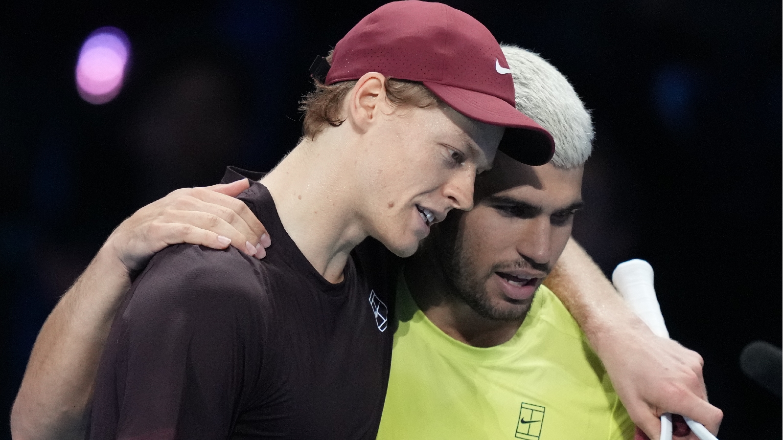 Jannik Sinner retains Nitto ATP Finals title in Turin, beating Carlos Alcaraz after earlier semi win over Alex de Minaur
