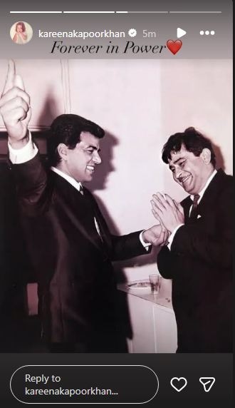 Kareena Kapoor Instagram stories.