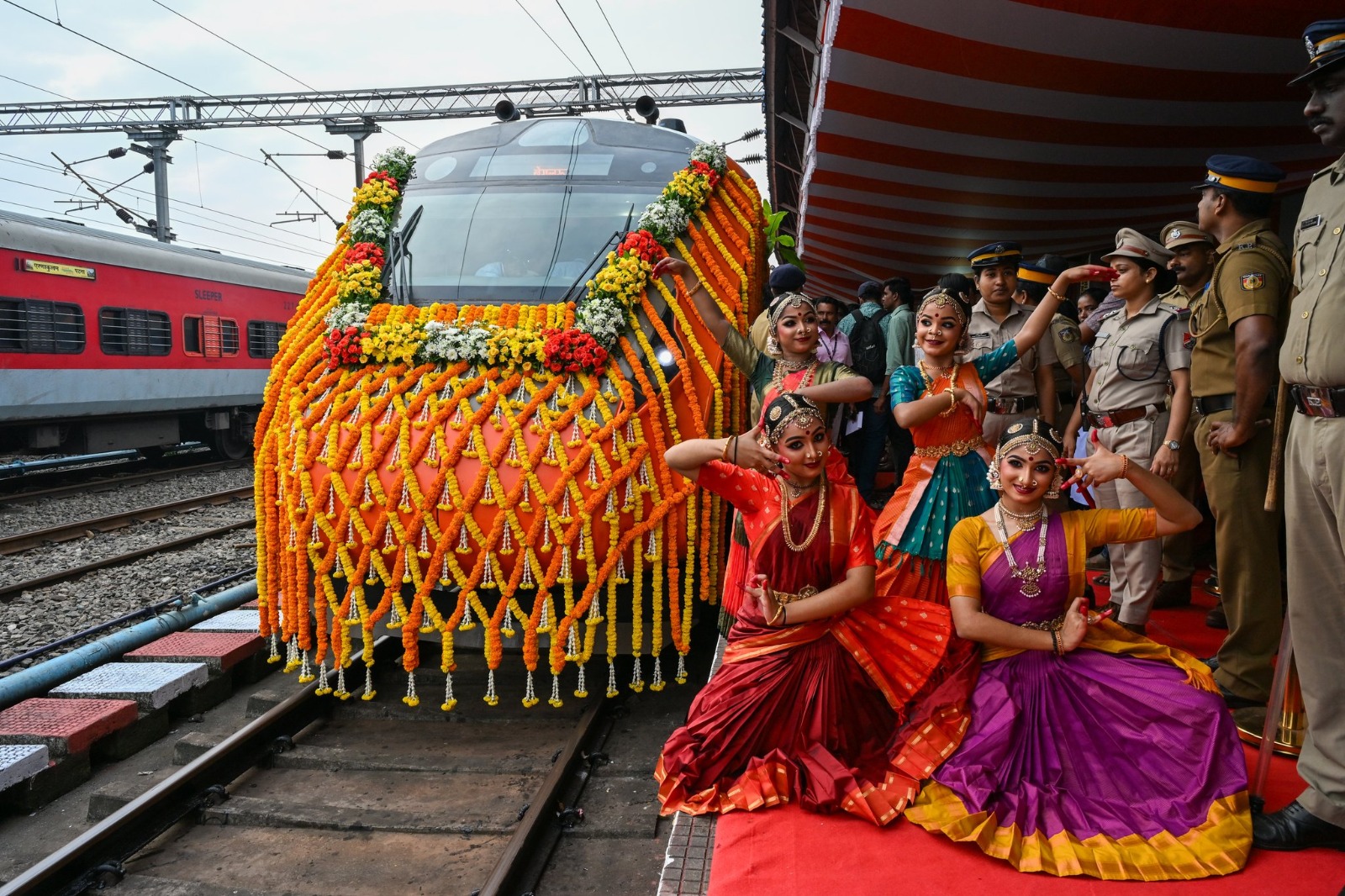 Railways event, RSS song, and a political firestorm in Kerala
