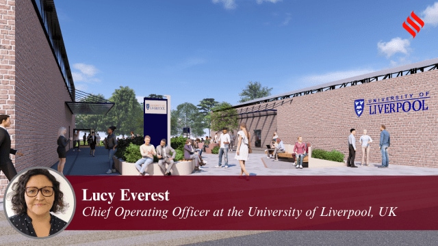 Lucy Everest, COO at University of Liverpool, UK spoke to the Indianexpress.com, sharing plans on the setting up of Bengaluru campus at Whitefield (Images via special arrangement)
