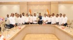 The MCA's new Apex Council met chief minister Devendra Fadnavis on Friday morning and they requested the government to renew the lease of Wankhede Stadium. (Photo by special arrangement)
