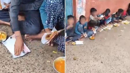 madhya pradesh, midday meal, mid day meal on newspaper,