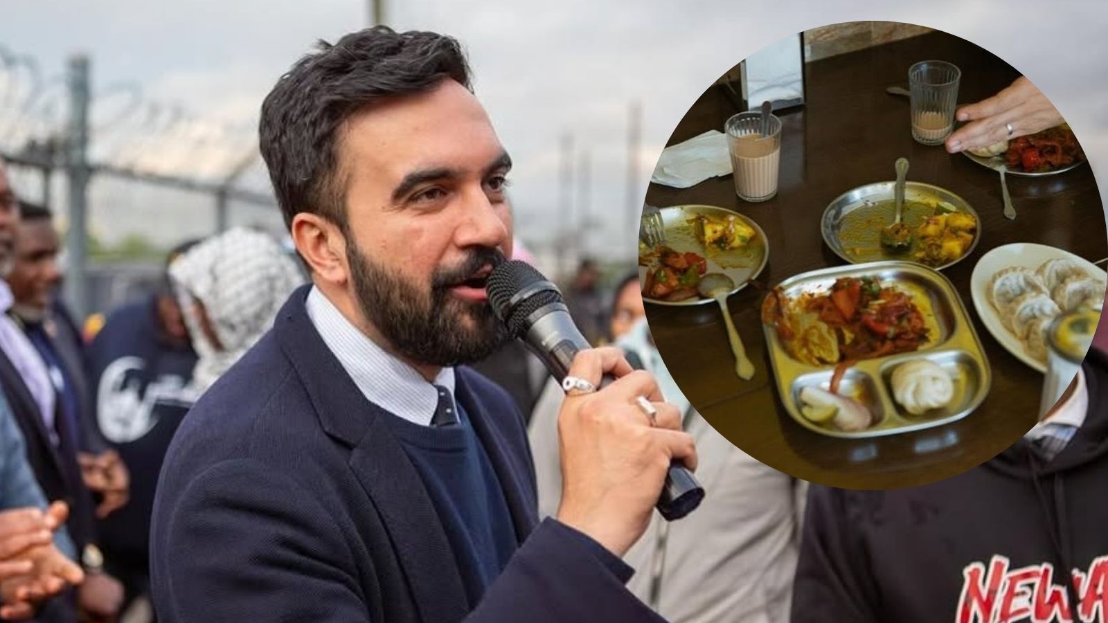 Zohran Mamdani begins NYC mayoral journey with South Asian feast, digs into ‘chili chicken with tingmo bread, aloo dum’ and chai