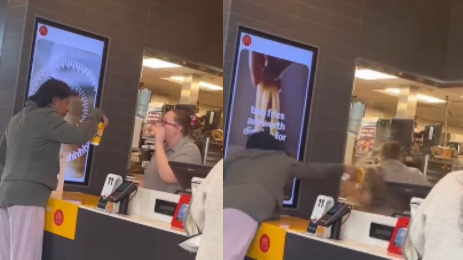 Angry customer throws hot coffee at McDonald’s manager after order dispute, US cops launch warrant