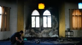 Israeli settlers vandalise, set fire to West Bank mosque, even as IDF chief says ‘will not tolerate’ extremist attacks