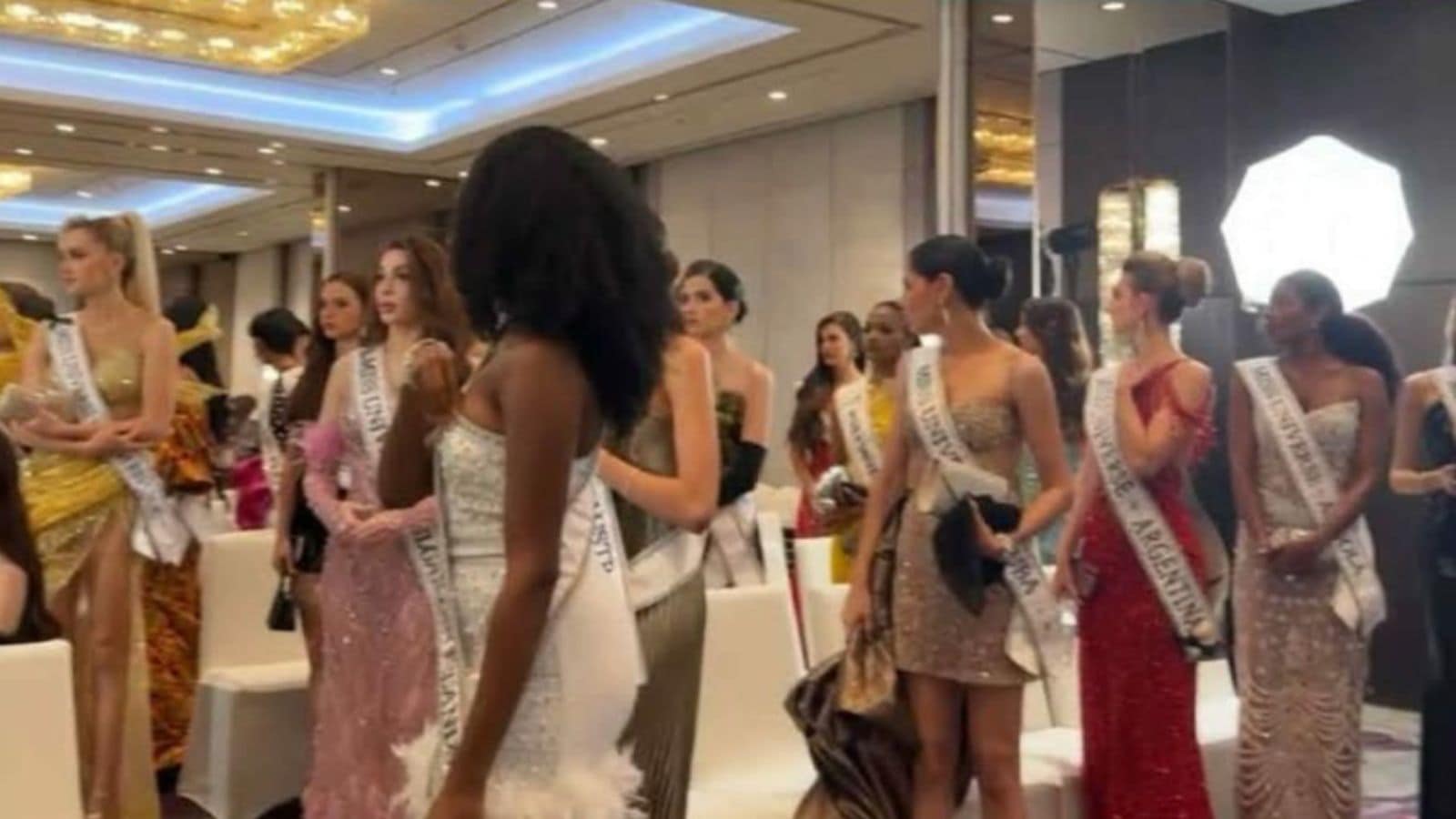 Miss Universe 2025 controversy: A timeline of events, from public confrontation with organisers to participants staging a walkout