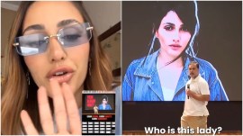 Rahul Gandhi Brazilian model