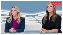 Reese Witherspoon and Jennifer Aniston on The Morning Show.