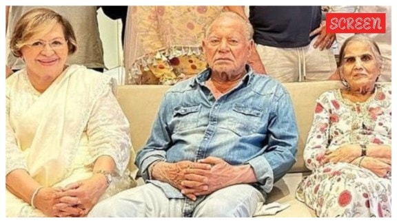 Helen, her husband Salim Khan, and his first wife Salma Khan.
