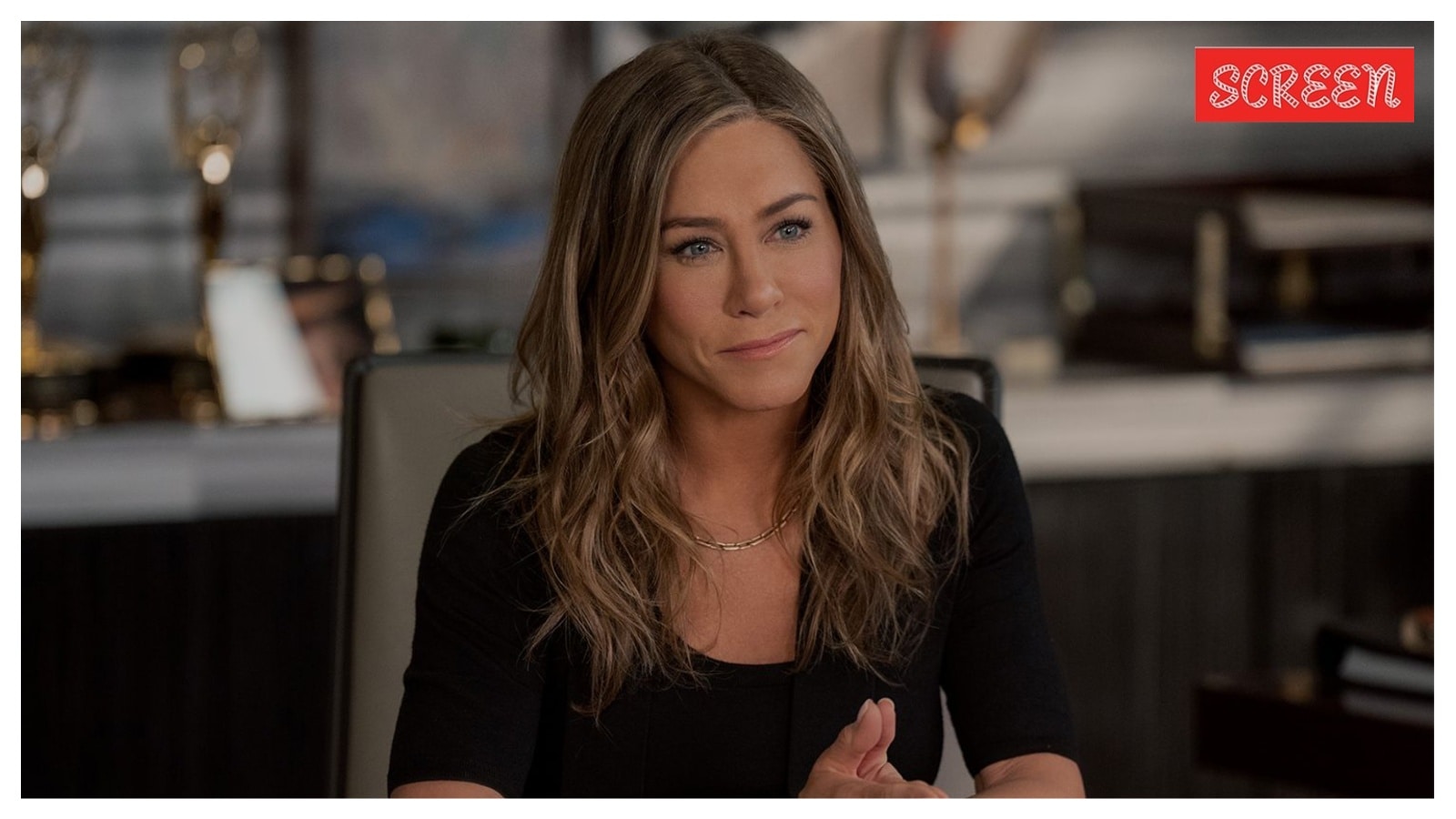 Jennifer Aniston on The Morning Show.