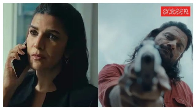 Nimrat Kaur and Jaideep Ahlawat in The Family Man season 3.