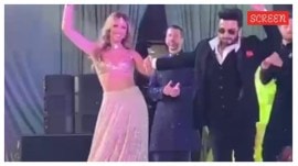 Ranveer Singh dances at the Udaipur wedding.