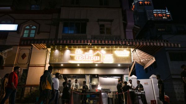 Bademiyan began as a roadside(Express Photo: Sankhadeep Banerjee)