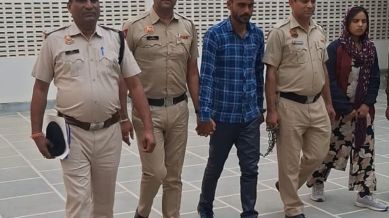 The Gurgaon city police Friday said they cracked a blind murder case involving a 40-year-old man with the arrests of an Uttar Pradesh native and his live-in partner. (Express photo)